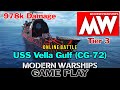 [MODERN WARSHIPS] Gameplay Vella Gulf Tier 3 PvP 978k