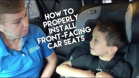 Forward-Facing Car Seat: Properly Installing the Seat in Your Car