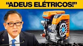 CEO da Toyota: 'Este novo motor DESTRUIRÁ toda a indústria de carros elétricos!'