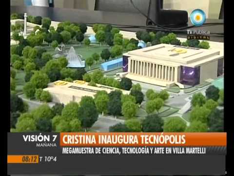 Visión Siete: Cristina inaugura Tecnópolis