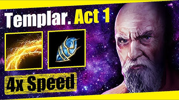Templar (Wave of Conviction). 4x Speed. Act 1