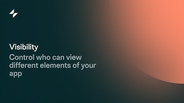 Visibility Conditions | Glide App Tutorial