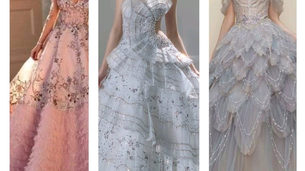 Latest Layered Frill Gown Ideas | Stylish & Fancy Look Stunning Frill #PrincessGown #FrillFashion 