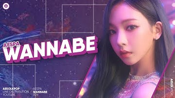 How Would AESPA sing "Wannabe" ITZY [Dance Position] Line Distribution