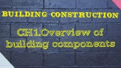 Building construction # Overview # Classification based on occupancy