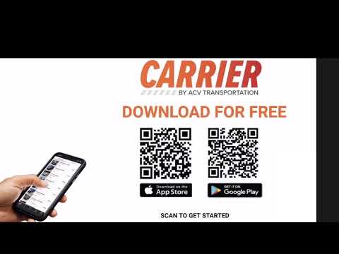 Carrier by ACV Transportation Mobile App: First Look, Install Benefits