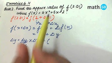Application of Derivatives - Exercise 6.4 - Question No- 2