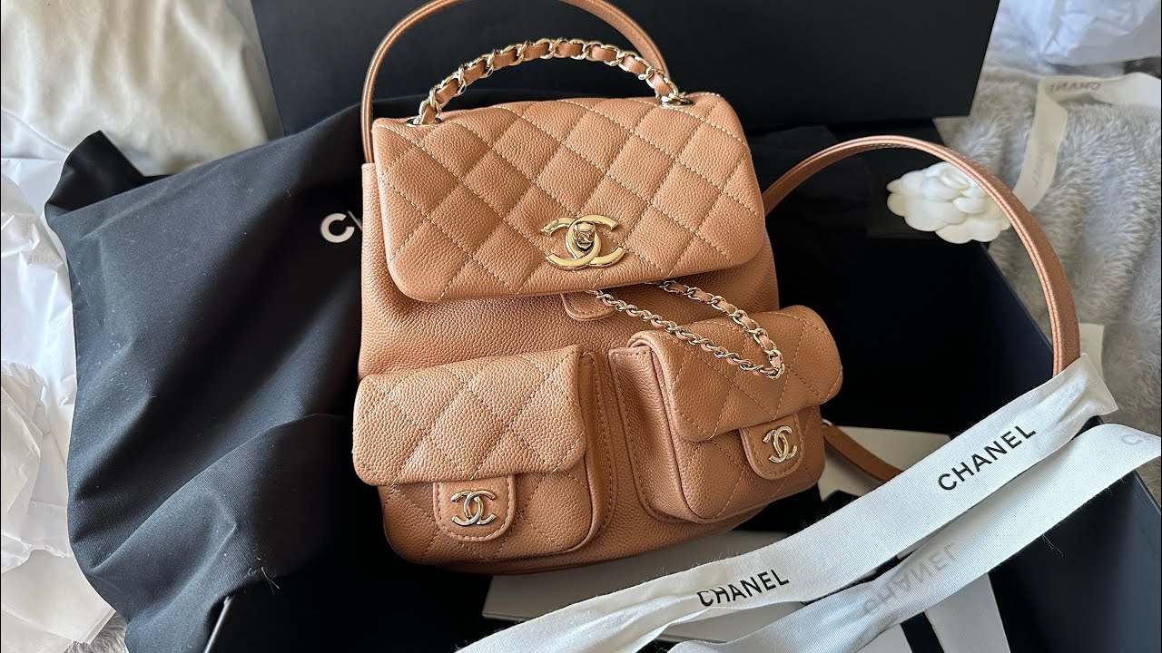 Shop and Unbox with me: Chanel 23P Duma Backpack 