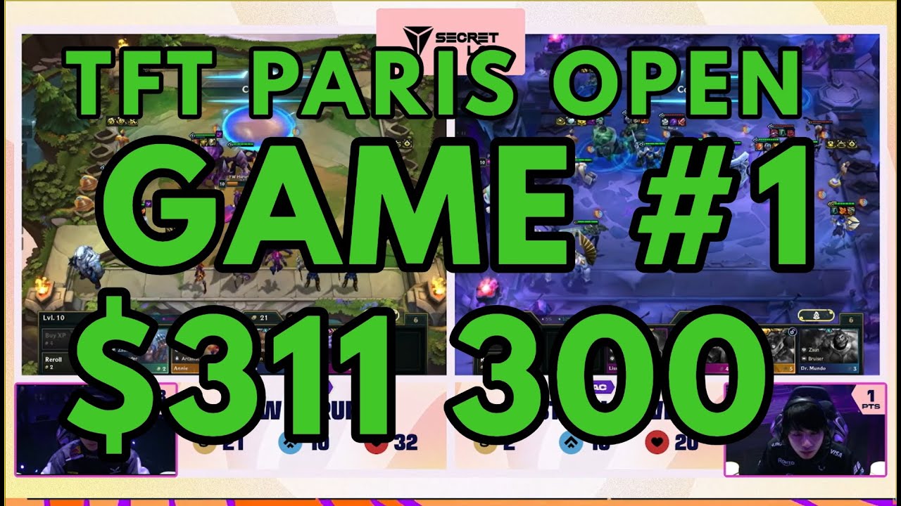 TFT Paris Open Grand Finals game 1 set 16 2025