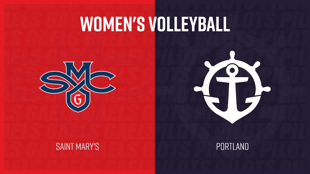 Portland Volleyball vs Saint Mary's (2-3) - Full Game