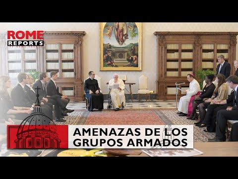 Obispo colombiano se reúne con el Papa para contarle las amenazas de los grupos armados