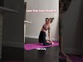 Easy love handle move! Gimme 100 daily. Feel and see the difference. Link in bio to fitness app