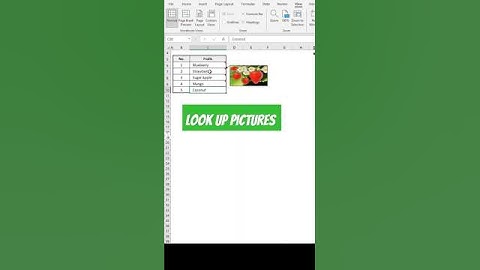 How to lookup picture in excel. #exceltips #msexcelএরসকলসূত্র #exceltips #exceltricks #exceltutorial