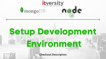 Setup Development Environment - Setup Robo 3T Mongo IDE (optional)