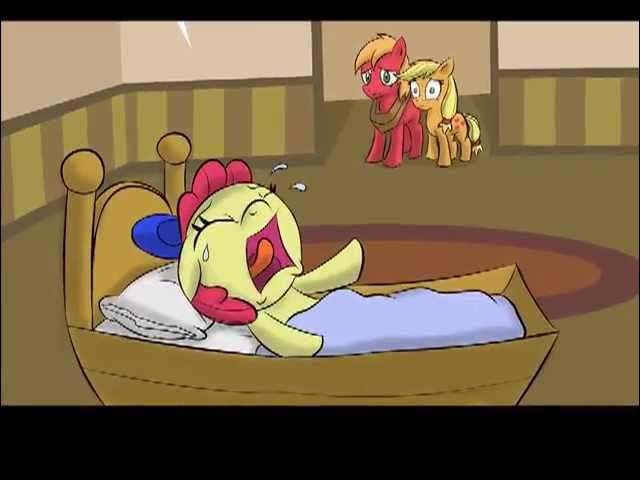 mlp baby apple bloom crying