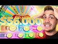 I did 56000 spins on crazy time