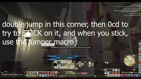 FFXIV OOB - Eulmore Behind Vendors [5.4]