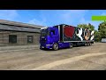 Euro Truck Simulator 2 1.46 - Scania 4 - Limoges (FR) to Bayonne (FR) - 4K UHD