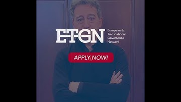 ETGN Summer School on Agile Governance - with Andrea Renda