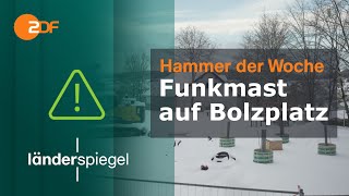 Funkmast auf Bolzplatz | Hammer der Woche vom 20.01.24 | ZDF by ZDF 78,269 views 3 months ago 2 minutes, 43 seconds