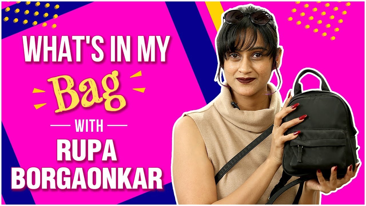 What's In My Bag ft. RUPA BORGAONKAR | Fashion & Lifestyle | Kesari