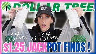 $105+ DOLLAR TREE HAUL | Two Stores Two Hauls WHICH IS BETTER? | I FINALLY FOUND THE BOBBA LIPS!