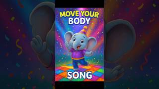 Move Your Body Song 🕺🐘 | Dance and Learn with Elephant | ABC Joy Kids