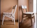 Фрезеровка простого стульчика из фанеры/Simple chair made from plywood Фрезеровка простого стульчика из фанеры/Simple chair made from plywood