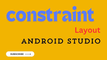 Simple Login screen with Constraint Layout in Android studio