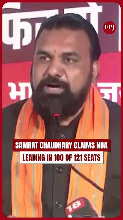 Download lagu Samrat Chaudhary Claims NDA Leading in 100 of 121 Seats | “Lalu Family Will Face Defeat”