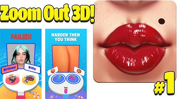 Zoom Out 3D! - Picture guessing game Max Level Complete Gameplay Review Ios/Andriod