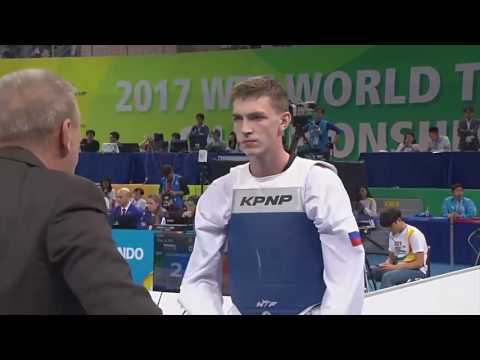 Финал ЧМ по тхэквондо 2017. Максим Храмцов - первый российский Чемпион мира в мужском дивизионе