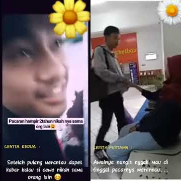 Viral.. Ditinggal merantau Pacarnya awal nya nangis lalu setelah pulang merantau ditinggal nikah 😢