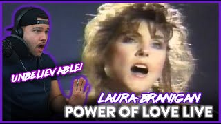 Laura Branigan Reaction Power of Love Live (STILL IN SHOCK!) | Dereck Reacts