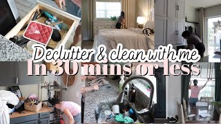 Declutter and clean with me ! Getting my house in order . MOTIVATION TO CLEAN!
