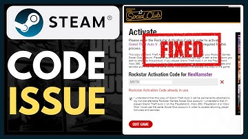 How To Fix  Rockstar Activation Code Already In Use (Steam) |  Easy Guide