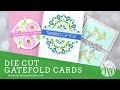 Die Cut Gatefold Cards