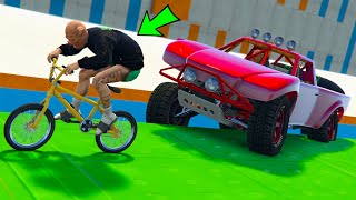 GTA 5 ONLINE 🐷 BMX VS TROPHY TRUCK !!! 🐷 LTS 🐷DAJE !!