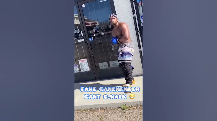 Fake Crip Can’t Cripwalk 😂