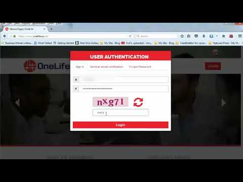 របៀងចូលទៅក្នុង​​ onelife website ដីបូង, How to login to onelife onecoin account