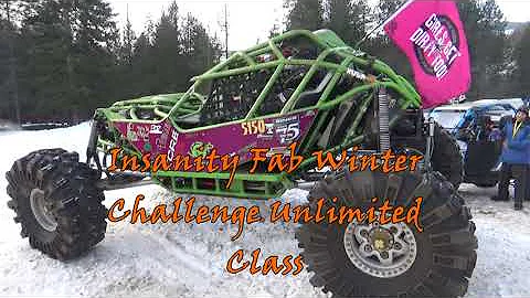 Insanity Fab Winter Challenge 2023 Unlimited Class Off Road Race In The Snow
