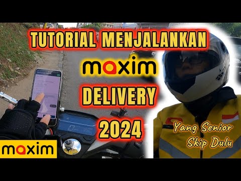 Tutorial Delivery Maxim Driver, Taxsee Driver, Cara Menggunakan Maxim Driver Delivery