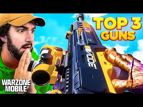 The first 3 Guns you NEED to level up in Warzone Mobile