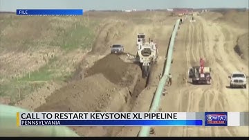 Langerholc urges Biden to restart Keystone XL pipeline