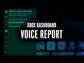 New Xbox report voice feature