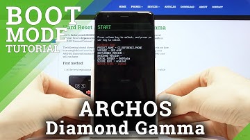 How to Enter Boot Mode in ARCHOS Diamond Gamma – Bootloader Mode