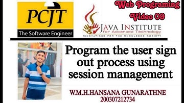 Web Programming Video 09 | Java Institute | Eshop |