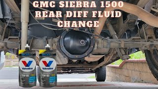 Rear Differential Fluid Change On My GMC Sierra 1500 SLE Crew Cab Z71