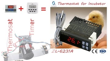 How to wire the ZL6231A Incubator temperature controller in Ghana ENGLISH 🇬🇭