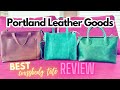 Portland Leather Goods Review- Medium Crossbody Tote vs Lola vs Rainstorm